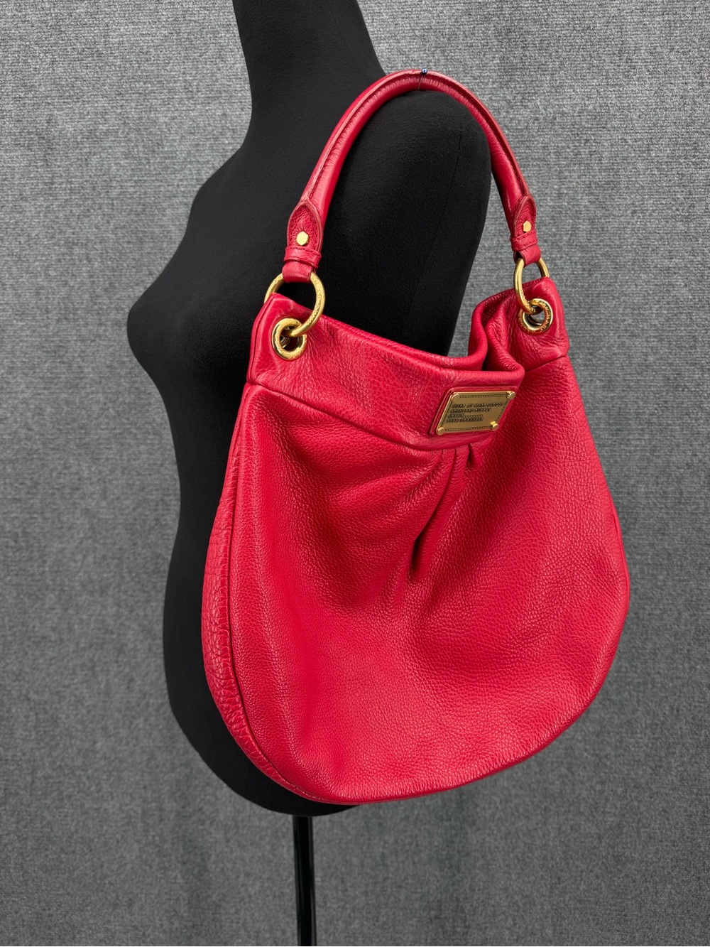 MARC JACOBS Classic Q Hiller Bag Bright Red